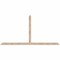 Ekena Millwork Portland Smooth Timber Gable Bracket, Douglas Fir, 96"W x 48"H x 3 1/2"D x 3 1/2"F, 12/12 Pitch GBW096X48X0404POR00SDF - alternate 1